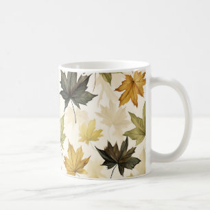 Kaffe Mugg Höst löv