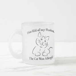 Kaffe Mugg Humoral Har av katten från Make