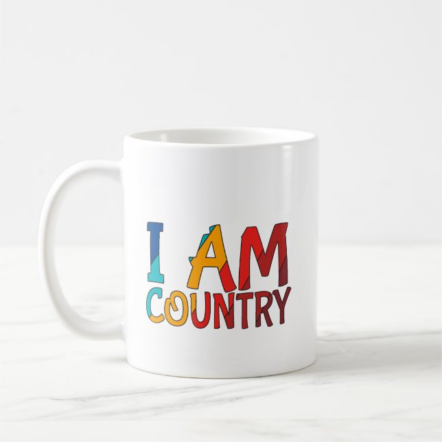 Kaffe Mugg I är Land Design (Vänster)