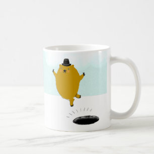 Kaffe Mugg i den berömda Groundhog-dagen