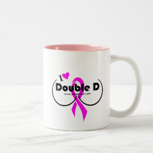 Kaffe mugg - I Kärlek Dubbla D