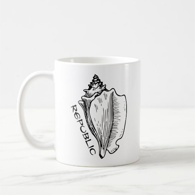 Kaffe Mugg i Republiken Kongo (Vänster)