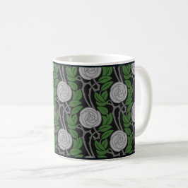 Kaffe Mugg i silver Art nouveau Ro