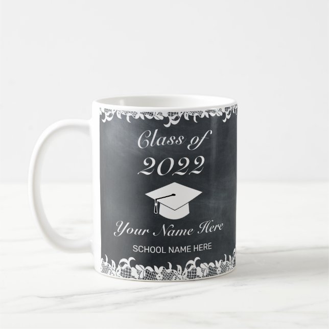 Kaffe Mugg i Studenten vid Snöre i (Vänster)