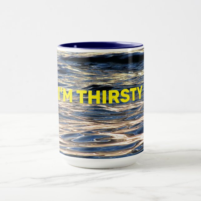 Kaffe Mugg Jag är Thirsty (Center)