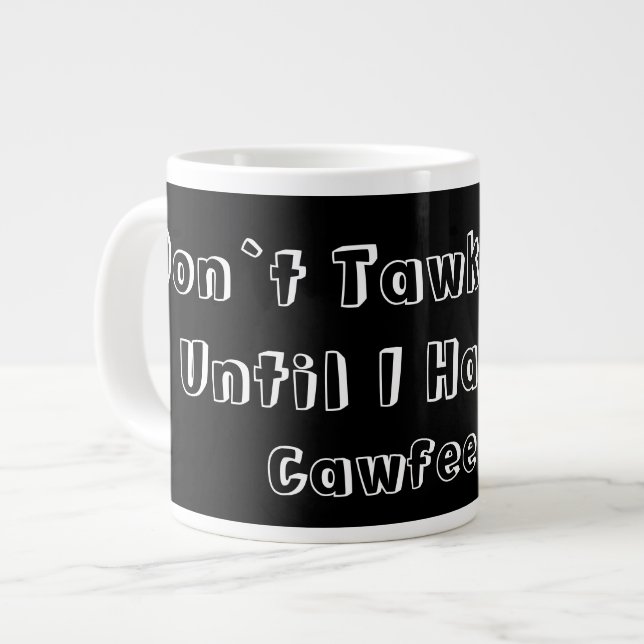 Kaffe Mugg Jumbo Mugg (Framsida vänster)