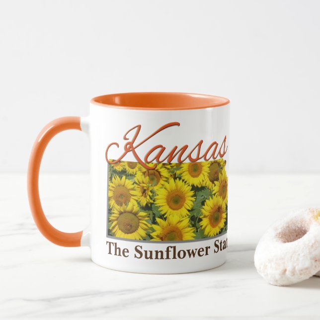 Kaffe Mugg - KANSAS (Med munk)