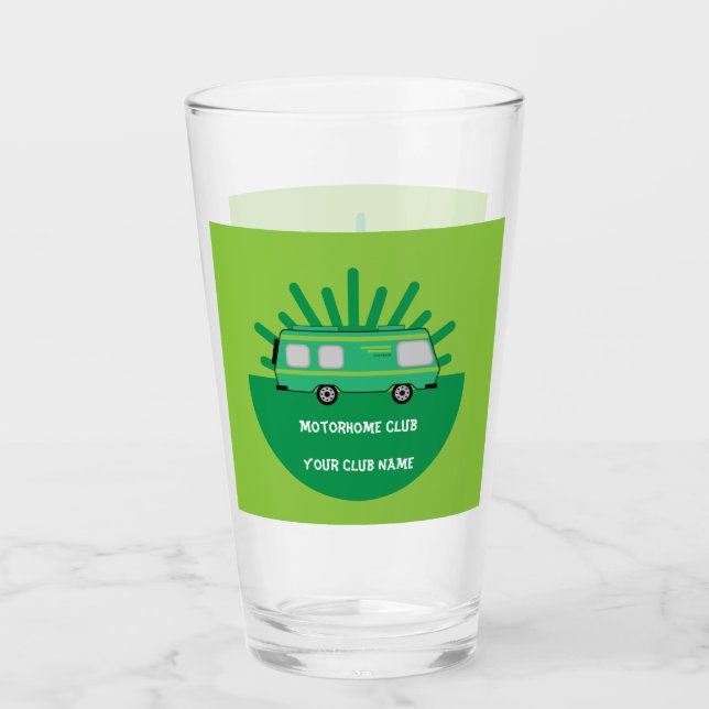 Kaffe-Mugg-Klubben i Caravan och motorhem Glaskopp (Framsida)