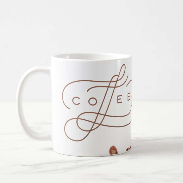 "Kaffe Mugg: Komfort i Kopp" Kaffemugg (Vänster)