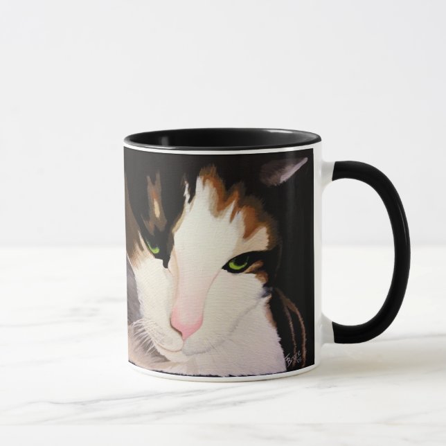 Kaffe Mugg med Calico Cat (Höger)