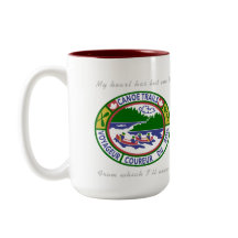 Kaffe Mugg med Canoe Trails Training Patches