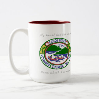 Kaffe Mugg med Canoe Trails Training Patches