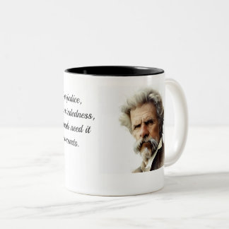 Kaffe Mugg med citat om resor med Mark Twain