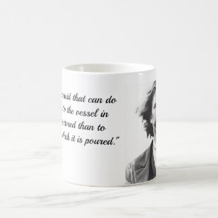 Kaffe mugg med ett citat om ilska från Mark Twain