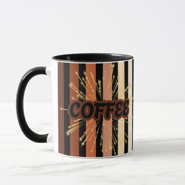Kaffe Mugg med flera färg (Vänster)