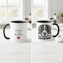 Kaffe mugg med inspirerande citat för Gentle Giant