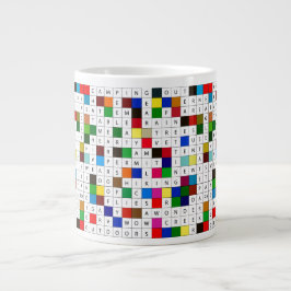 Kaffe-Mugg med kampanjkorsord Jumbo Mugg