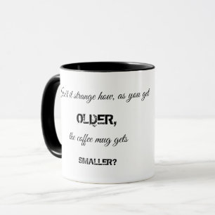 Kaffe Mugg med lustigt meddelande