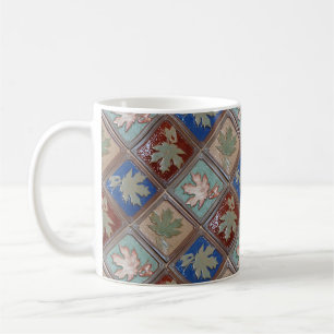 Kaffe Mugg med Maple löv Design