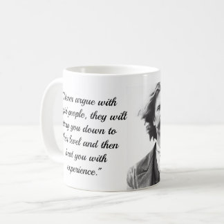 Kaffe Mugg med Mark Twain-citat