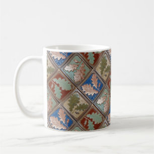 Kaffe Mugg med Oak löv design