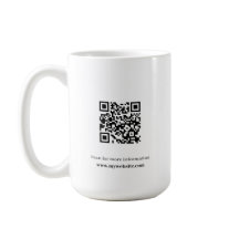 Kaffe Mugg med QR-kod