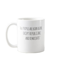 Kaffe mugg med roligt citat