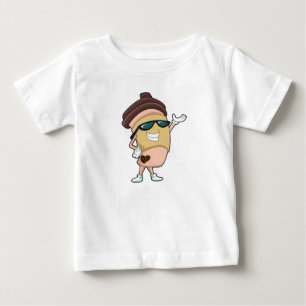 Kaffe mugg med solglasögon t shirt