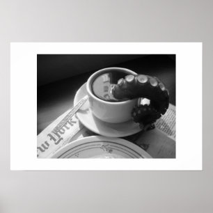 Kaffe mugg med tentacle poster