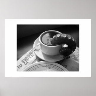 Kaffe mugg med tentacle poster