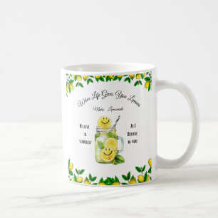 Kaffe Mugg när du lever i Ge får du löften