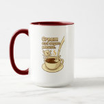 Kaffe Mugg och sockerpremie<br><div class="desc">Lämna dig utan tvivel på din beställning med vår Cream och vårt socker,  snälla Premium Coffee Mugg. En roligt presentidé för kaffedrickaren i ditt liv.</div>