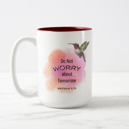 Kaffe Mugg Oroa Er Inte För Morgondagen