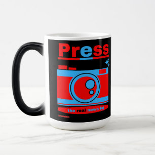 Kaffe mugg "PRESS"