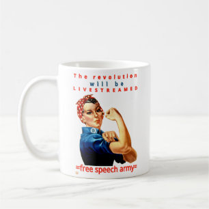 kaffe mugg "REVOLUTIONEN.."