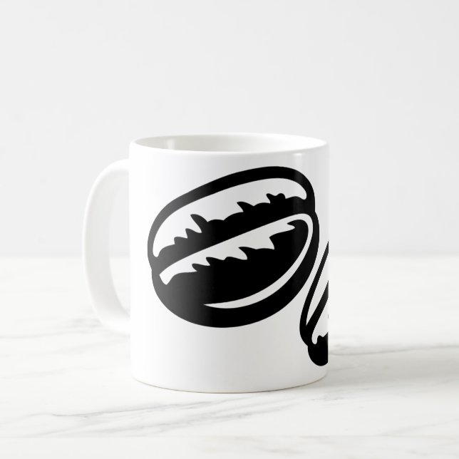 Kaffe Mugg Rostade Bönor (Framsida vänster)