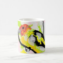 Kaffe Mugg: Tanagers Bird of Oregon Kaffemugg
