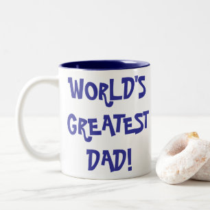 Kaffe Mugg - "VÄRLDSMÄSTARE PAPPA!"
