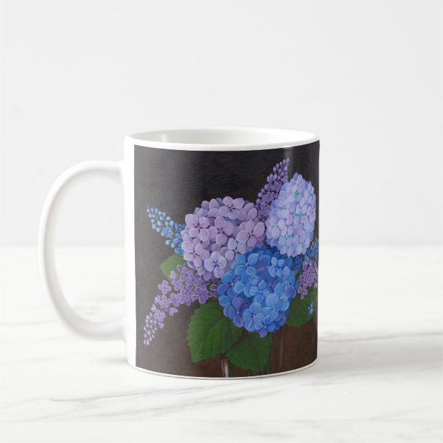 Kaffe Mugg - Vas i Hydrangeas (Vänster)