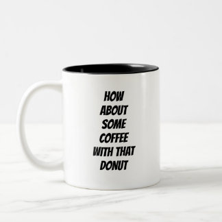 Kaffe & Munkar Två-Tonad Mugg
