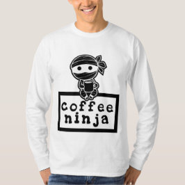 Kaffe Ninja Långärmad T-shirt