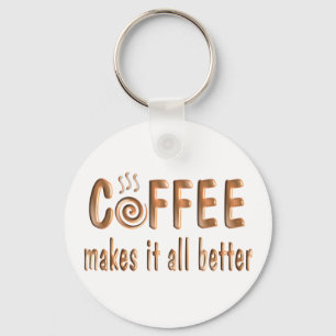Kaffe Nyckelring