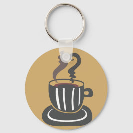 Kaffe-nyckelring Nyckelring