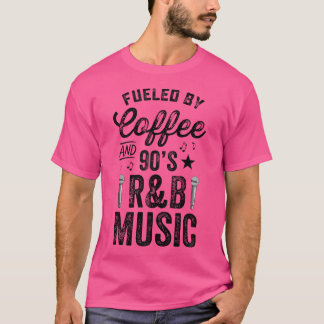 Kaffe och 2000 års RB Music Rap Nitties T Shirt