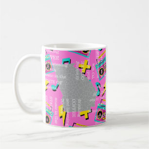 Kaffe och '80-talsmusik i Georgia Kaffemugg