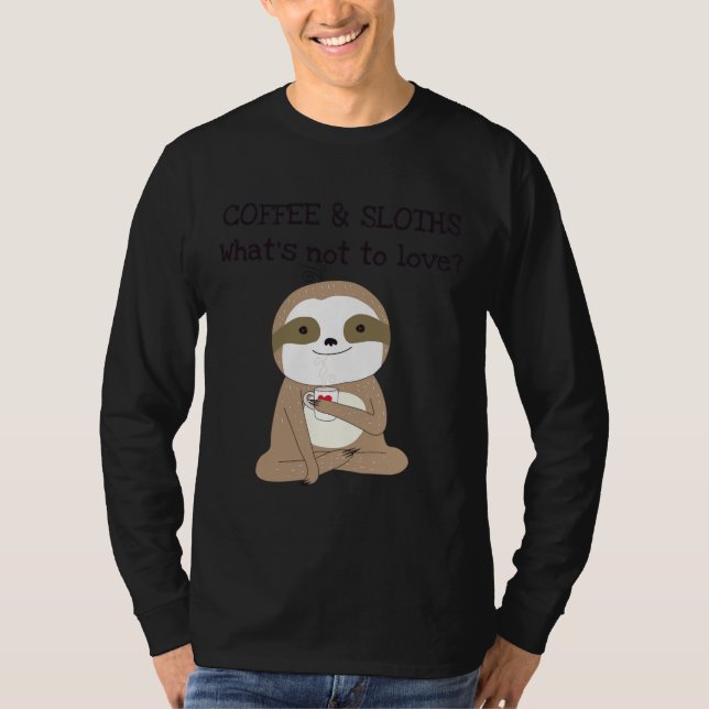 Kaffe och ankomst- och avgångstider för kål och ka t shirt (Framsida)