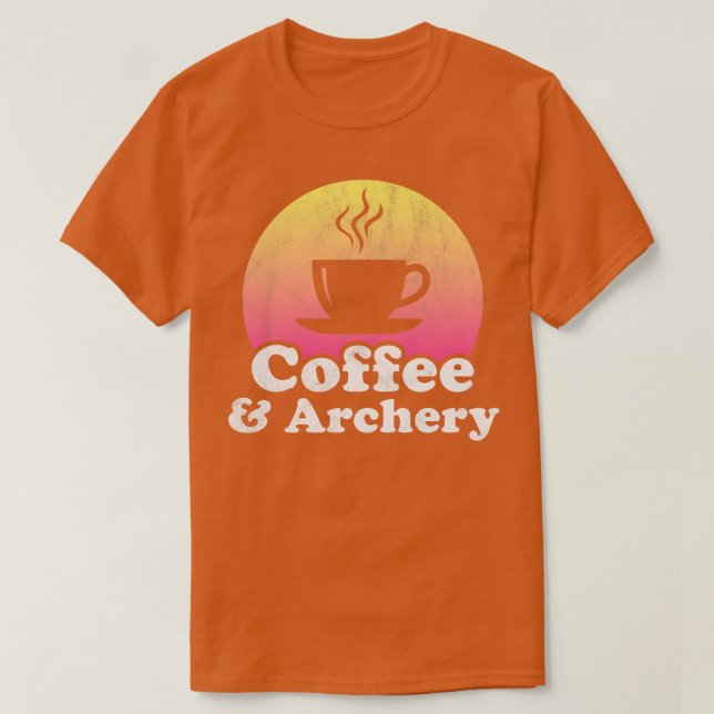 Kaffe och arkitektur t shirt (Design framsida)