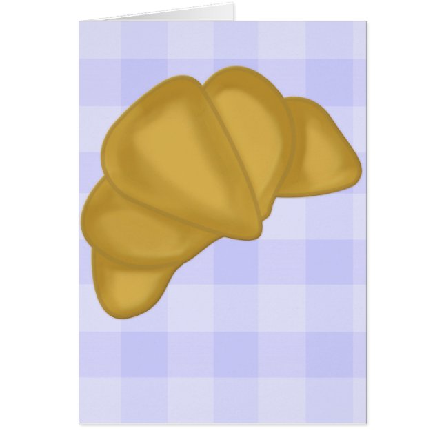 kaffe och bakverk hälsningskort (Framsidan)