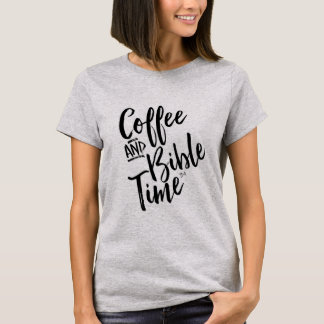 Kaffe och bibelTime T-tröja T Shirt