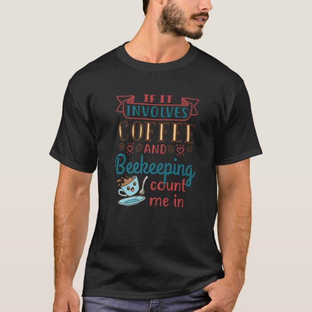 Kaffe och biodling 1 t shirt (Framsida)